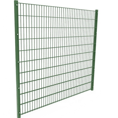Clôture en PVC revêtue de 3D courbée en treillis métalliques soudés