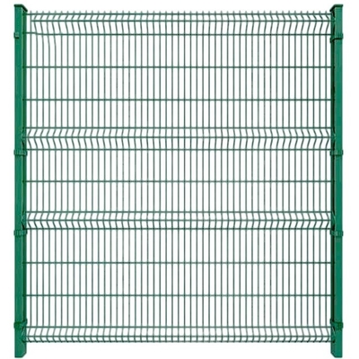Barrière en treillis métallique pour espaces extérieurs