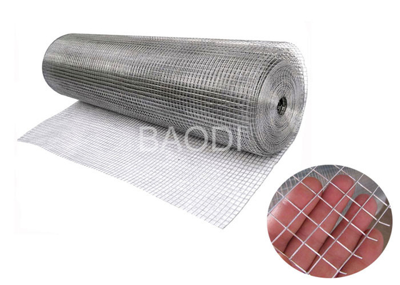 Taille 3' 4' ou 5' de petit pain de couche enduite par zinc de tissu soudée par professionnel de fil d'acier