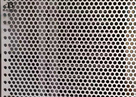 le trou rond de 0.5mm forment 316 inoxydables la maille en acier perforée