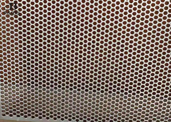le plafond rond de trou de 0.8mm a perforé la maille d'acier inoxydable