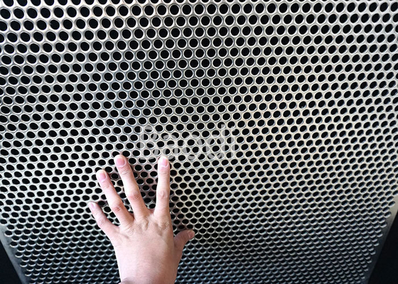 304l 316l a perforé le trou d'acier inoxydable Mesh Round 0.8mm