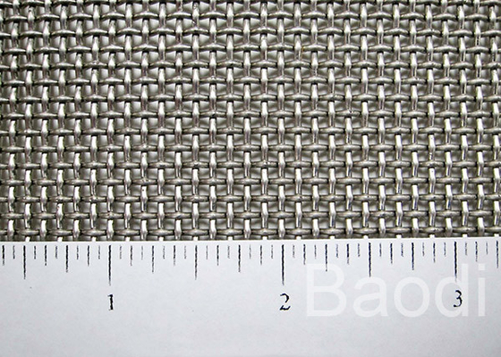 Fil serti par replis adapté aux besoins du client Mesh Electro Galvanized d'écran de vibration