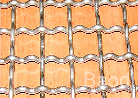 Maille matérielle d'Oven Net Lock Crimp Wire du barbecue 304
