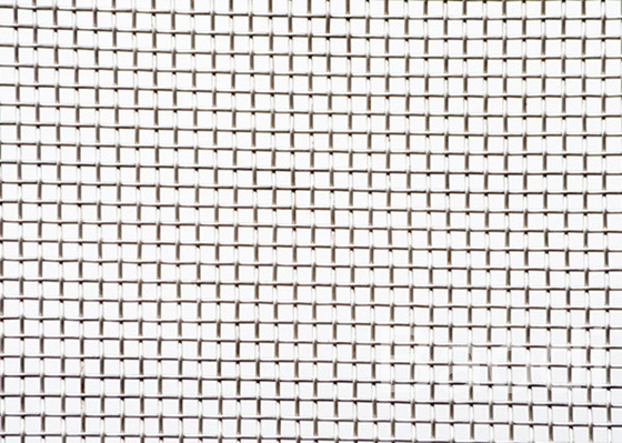Fil serti par replis par architecture décorative en aluminium Mesh Odm Square Woven