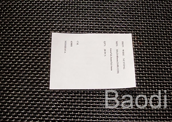 Taille de Mesh Powder Coated 0.9m de fil sertie par replis par écran de construction de protection