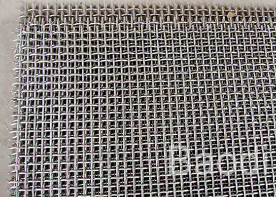 Armure toile de extraction Mesh Galvanized Wire serti par replis