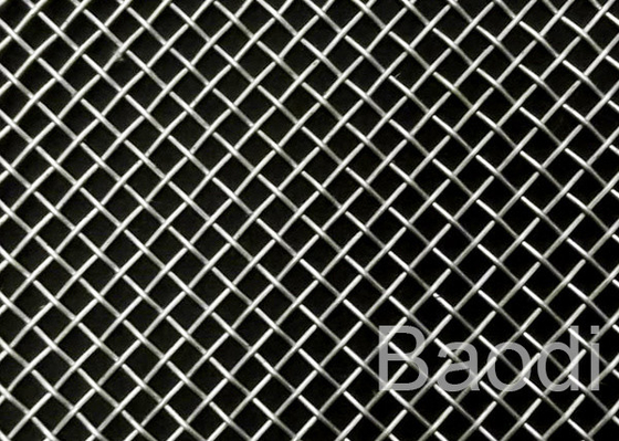 La construction a galvanisé le fil serti par replis Mesh For Screen d'acier inoxydable