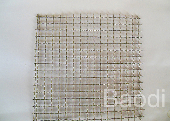 Fil serti par replis par 18mesh en acier galvanisé Mesh For Mining Screen