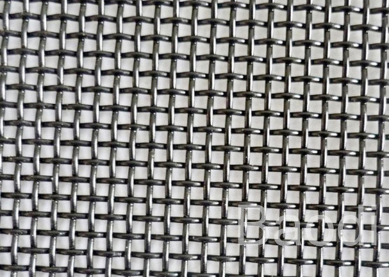 L'anti acier de rouille de Stainlesss a serti par replis le fil Mesh Galvanized Woven Square Grid