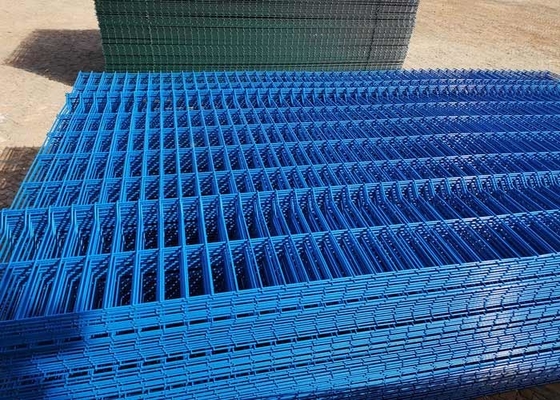 Le fil rond Mesh Garden Fence Pvc Coated de courrier a galvanisé le fer