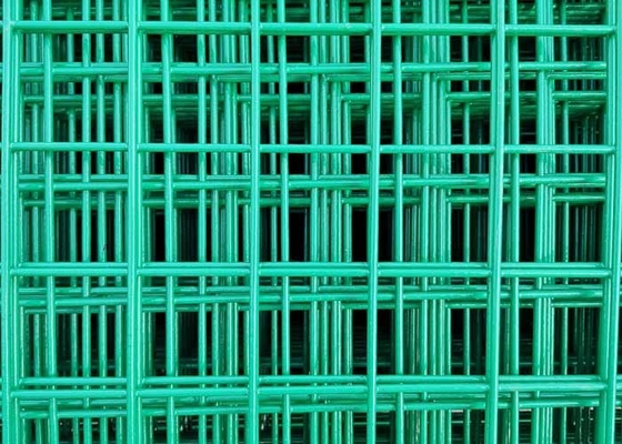 Le jardin 6mm a galvanisé le fil soudé Mesh Fence Peach Post
